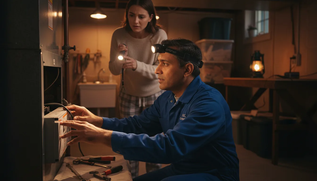Emergency HVAC Repair in Helmsburg, IN near me · HVAC